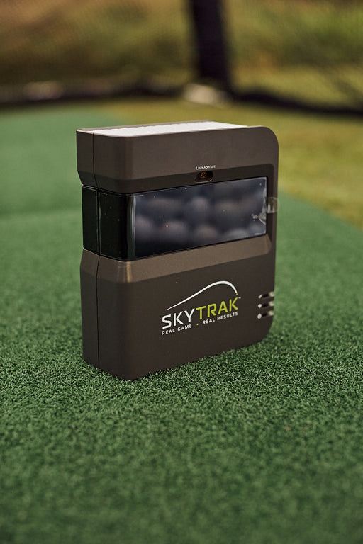 golfsimulator van het merk SkyTrak